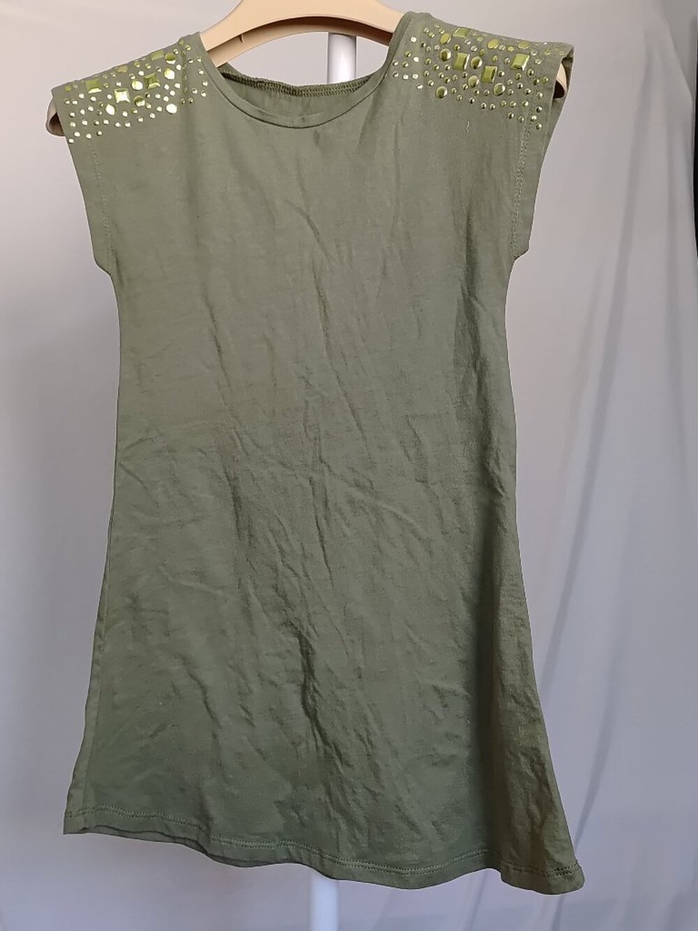 UrbanKids Green Small Tanktop Cotton